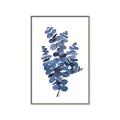 Picture of Blue Color Eucalyptus II  _GroupedProduct_Rectangle_Portrait_Canvas_Framed_