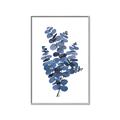 Picture of Blue Color Eucalyptus II  _GroupedProduct_Rectangle_Portrait_Canvas_Framed_