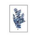Picture of Blue Color Eucalyptus II  _GroupedProduct_Rectangle_Portrait_Canvas_Framed_