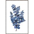 Picture of Blue Color Eucalyptus II  _GroupedProduct_Rectangle_Portrait_Canvas_Framed_