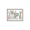 Picture of Bottled Plants I _GroupedProduct_Rectangle_Landscape_Canvas_Framed_