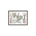 Picture of Bottled Plants I _GroupedProduct_Rectangle_Landscape_Canvas_Framed_