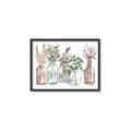 Picture of Bottled Plants I _GroupedProduct_Rectangle_Landscape_Canvas_Framed_
