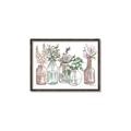 Picture of Bottled Plants I _GroupedProduct_Rectangle_Landscape_Canvas_Framed_