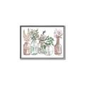 Picture of Bottled Plants I _GroupedProduct_Rectangle_Landscape_Canvas_Framed_