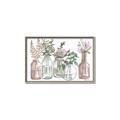 Picture of Bottled Plants I _GroupedProduct_Rectangle_Landscape_Canvas_Framed_