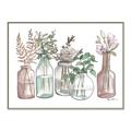 Picture of Bottled Plants I _GroupedProduct_Rectangle_Landscape_Canvas_Framed_