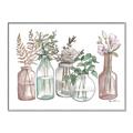 Picture of Bottled Plants I _GroupedProduct_Rectangle_Landscape_Canvas_Framed_