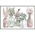 Picture of Bottled Plants I _GroupedProduct_Rectangle_Landscape_Canvas_Framed_