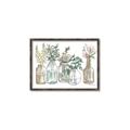 Picture of Bottled Plants Neutral I  _GroupedProduct_Rectangle_Landscape_Canvas_Framed_