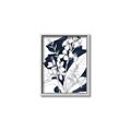 Picture of Blue & White Flower I  _GroupedProduct_Rectangle_Portrait_Canvas_Framed_