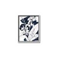 Picture of Blue & White Flower I  _GroupedProduct_Rectangle_Portrait_Canvas_Framed_