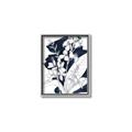 Picture of Blue & White Flower I  _GroupedProduct_Rectangle_Portrait_Canvas_Framed_