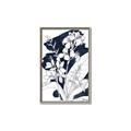 Picture of Blue & White Flower I  _GroupedProduct_Rectangle_Portrait_Canvas_Framed_