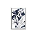 Picture of Blue & White Flower I  _GroupedProduct_Rectangle_Portrait_Canvas_Framed_