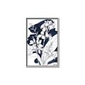 Picture of Blue & White Flower I  _GroupedProduct_Rectangle_Portrait_Canvas_Framed_