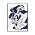 Picture of Blue & White Flower I  _GroupedProduct_Rectangle_Portrait_Canvas_Framed_