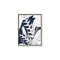 Picture of Blue & white flower II _GroupedProduct_Rectangle_Portrait_Canvas_Framed_