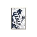 Picture of Blue & white flower II _GroupedProduct_Rectangle_Portrait_Canvas_Framed_