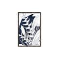 Picture of Blue & white flower II _GroupedProduct_Rectangle_Portrait_Canvas_Framed_