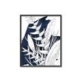 Picture of Blue & white flower II _GroupedProduct_Rectangle_Portrait_Canvas_Framed_