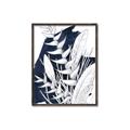 Picture of Blue & white flower II _GroupedProduct_Rectangle_Portrait_Canvas_Framed_