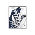 Picture of Blue & white flower II _GroupedProduct_Rectangle_Portrait_Canvas_Framed_