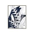 Picture of Blue & white flower II _GroupedProduct_Rectangle_Portrait_Canvas_Framed_