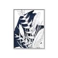 Picture of Blue & white flower II _GroupedProduct_Rectangle_Portrait_Canvas_Framed_