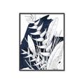 Picture of Blue & white flower II _GroupedProduct_Rectangle_Portrait_Canvas_Framed_