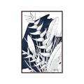 Picture of Blue & white flower II _GroupedProduct_Rectangle_Portrait_Canvas_Framed_