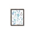Picture of Blue Leaves IV _GroupedProduct_Rectangle_Portrait_Canvas_Framed_