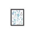 Picture of Blue Leaves IV _GroupedProduct_Rectangle_Portrait_Canvas_Framed_