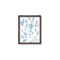Picture of Blue Leaves IV _GroupedProduct_Rectangle_Portrait_Canvas_Framed_