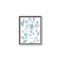 Picture of Blue Leaves IV _GroupedProduct_Rectangle_Portrait_Canvas_Framed_