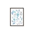 Picture of Blue Leaves IV _GroupedProduct_Rectangle_Portrait_Canvas_Framed_