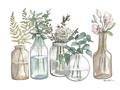 Picture of Bottled Plants Neutral I  _GroupedProduct_Rectangle_Landscape_Unframed_Print_Only_