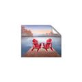 Picture of Red Muskoka Chairs _GroupedProduct_Rectangle_Landscape_Unframed_Print_Only_