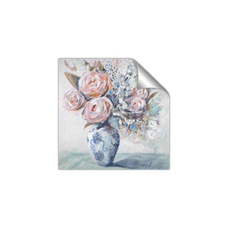 Picture of Peonies in vase _GroupedProduct_Square_Unframed_Print_Only_