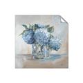 Picture of Blue Hydrangea _GroupedProduct_Square_Unframed_Print_Only_
