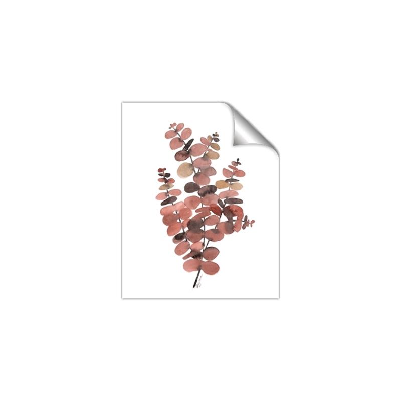 Picture of Pink Color Eucalyptus II _GroupedProduct_Rectangle_Portrait_Unframed_Print_Only_