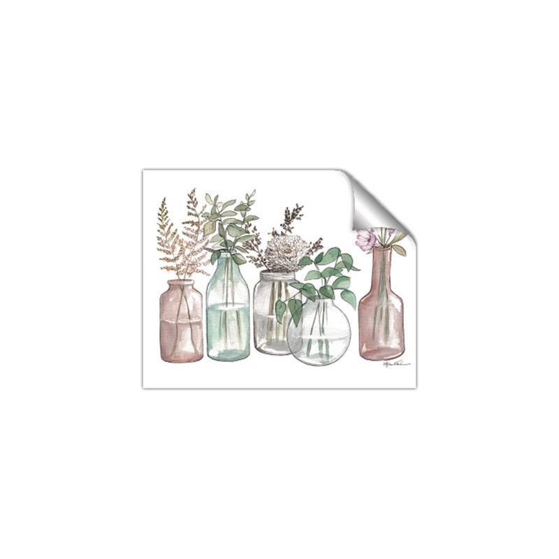 Picture of Bottled Plants I _GroupedProduct_Rectangle_Landscape_Unframed_Print_Only_