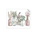Picture of Bottled Plants I _GroupedProduct_Rectangle_Landscape_Unframed_Print_Only_