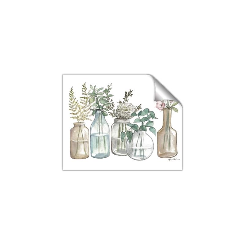 Picture of Bottled Plants Neutral I  _GroupedProduct_Rectangle_Landscape_Unframed_Print_Only_