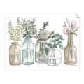 Picture of Bottled Plants Neutral I  _GroupedProduct_Rectangle_Landscape_Unframed_Print_Only_