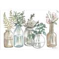 Picture of Bottled Plants Neutral I  _GroupedProduct_Rectangle_Landscape_Unframed_Print_Only_