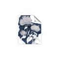Picture of Hydrangea flower on blue bkg _GroupedProduct_Rectangle_Portrait_Unframed_Print_Only_