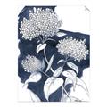 Picture of Hydrangea flower on blue bkg _GroupedProduct_Rectangle_Portrait_Unframed_Print_Only_