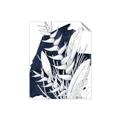 Picture of Blue & white flower II _GroupedProduct_Rectangle_Portrait_Unframed_Print_Only_
