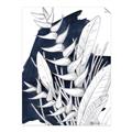 Picture of Blue & white flower II _GroupedProduct_Rectangle_Portrait_Unframed_Print_Only_